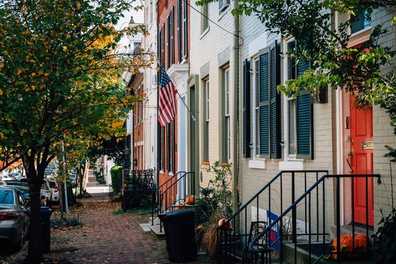 Brick Row Houses