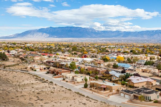 Albuquerque residential suburbs