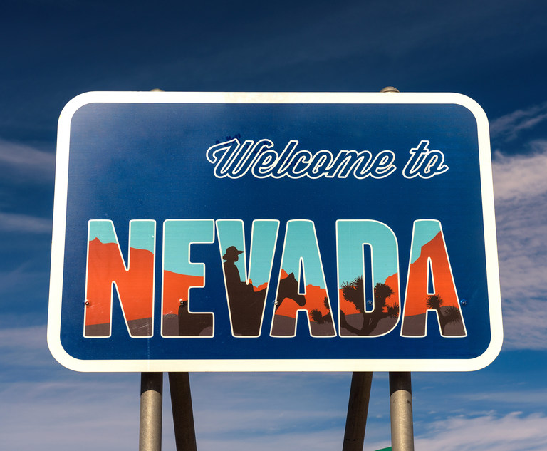 Nevada sign