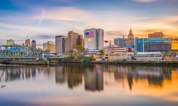 Newark, New Jersey, USA Skyline