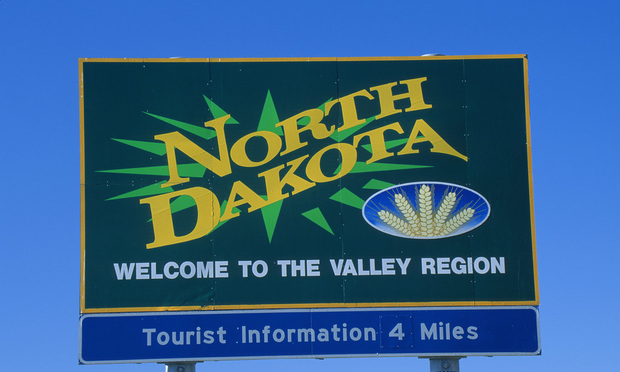 North Dakota Sign