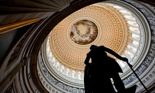 The U.S. Capitol rotunda in Washington. Credit: Diego M. Radzinschi/ALM