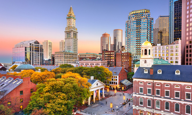 Boston Downtown Skyline