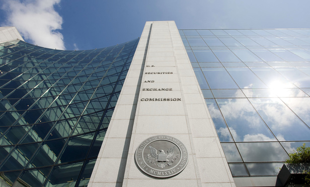 The SEC headquarters in Washington. (Photo: ALM)