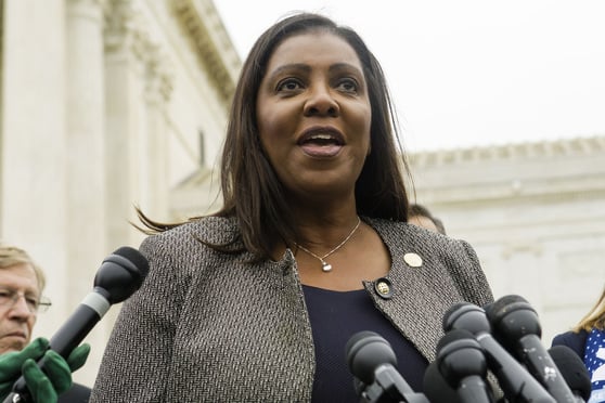 New York Attorney General Letitia James. (Photo: Diego Radzinschi/ALM)