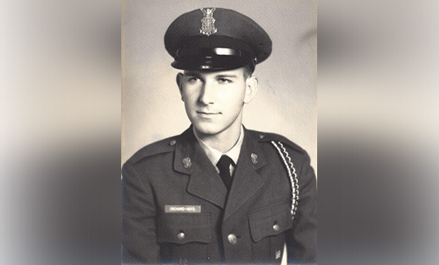 William Orchard-Hays in Air Force uniform
